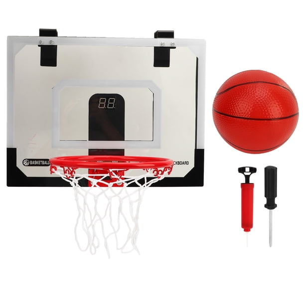 HYES Panier de Basketball pour Tout-Petits, Panier de Basketball Intérieur à Hauteur Réglable pour Enfants 1-3, Mini But de Basketball Pliable avec 3 Ballons, Ballon de Piscine Extérieur