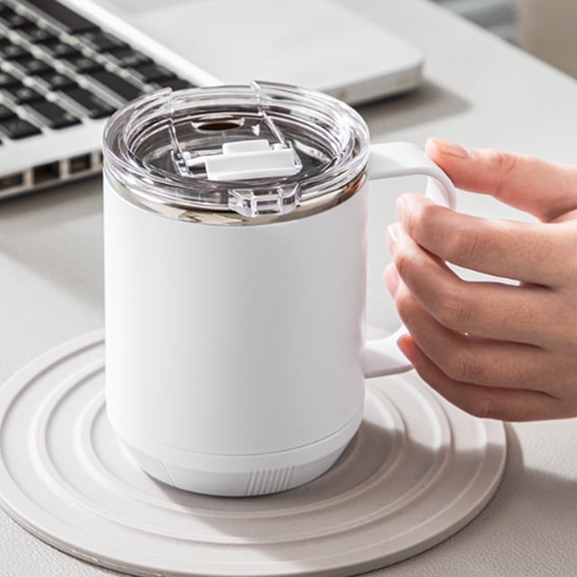 UsTZtai under $5! Portable Double Layer Coffee Mug, Stainless Steel Insulated Mug with Lid, Travel Mug for Camping Outdoor