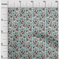 thumbnail image 1 of oneOone Cotton Poplin Fabric Leaves|Floral & Paisley Block Printed Craft Fabric BTY 42 Inch Wide, 1 of 4