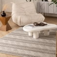 thumbnail image 4 of Rug Branch Hogar Abstract Indoor Outdoor Area Rug, Grey Beige, Modern - Living Room, Bedroom, Dining Room, and Kitchen, 4 of 9