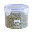 thumbnail image 2 of sdhkgrrt under $5 4Pcs Kitchen Storage Container, Kitchen Storage Containers Set,Transparent Airtight Food Canisters,Moisture Proof Pantry Organization,Dry Food Storage Jars,Sealed Cereal Grain, 2 of 9