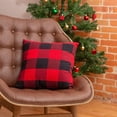 thumbnail image 4 of Fabstyles Buffalo Check 2 Piece 100% Cotton Cushion Set, 4 of 7