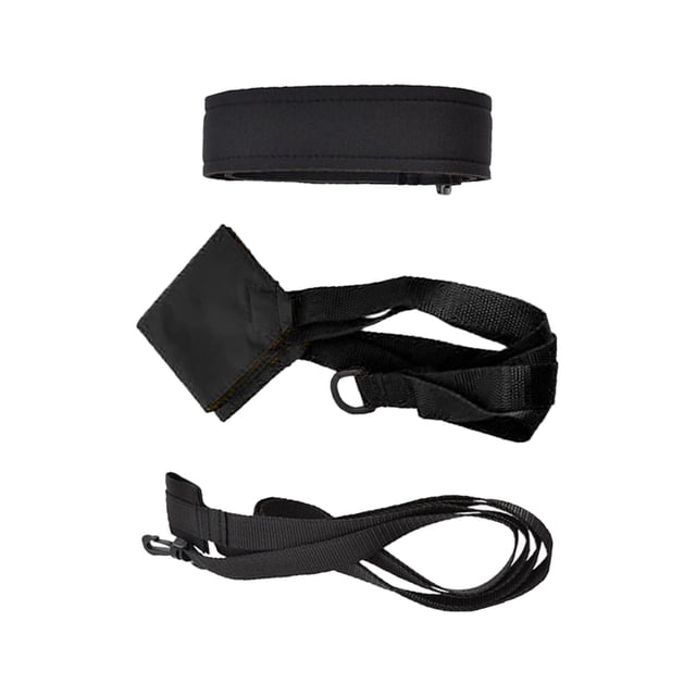 jinwen Swim Parachute Adjustable Agility Speed Training Device Swimming Resistance Belt black L