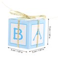 thumbnail image 4 of 25 Sets Baby Shower Favor Boxes Baby Shower Party Favors Candy Boxes with Cards, 4 of 4