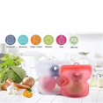 thumbnail image 4 of Piwvid Reusable Food Storage Bags - Dishwasher Safe Gallon Freezer Bags, Extra Thick Leakproof Silicone & Plastic Reusable Lunch Bag for Marinate Meats, Sandwich, Snack, Travel, 4 of 9