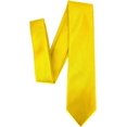thumbnail image 5 of ORUYROP Men's Ties Solid Pure Color Plain Formal Black Ties For Men, 5 of 5
