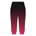 thumbnail image 3 of Yuyuzo Womens Capri Pants High Waisted Drawstring Sweatpants Running Gym Cropped Trousers with Pockets, 3 of 6