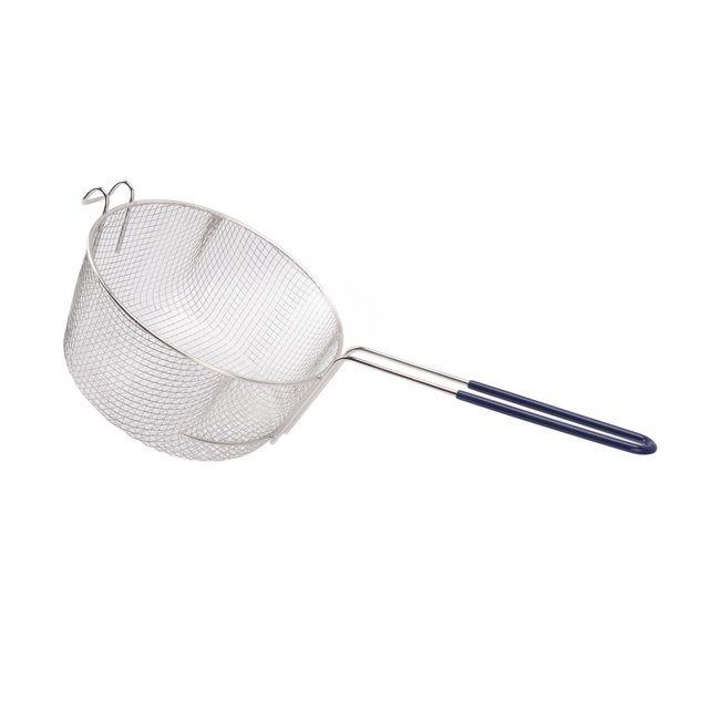 Stainless Steel Deep Fry Basket, Stainless Steel Long Handle Reusable Rust Fry Net For Fish Chicken Nuggets