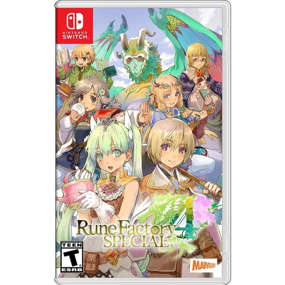 XINQIHANG Rune Factory 4 Switch - Nintendo Switch Games and Software - Standard Edition Edition