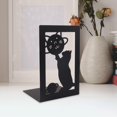 thumbnail image 4 of Decorative Bookends Decoration Book Shelf Holder for Shelves Desktop School Cat, 4 of 8