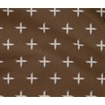 thumbnail image 4 of oneOone Tissu en Coton Flex Imprimé Kasuri Signe Plus au Mètre 40 Pouces de Large, 4 of 4