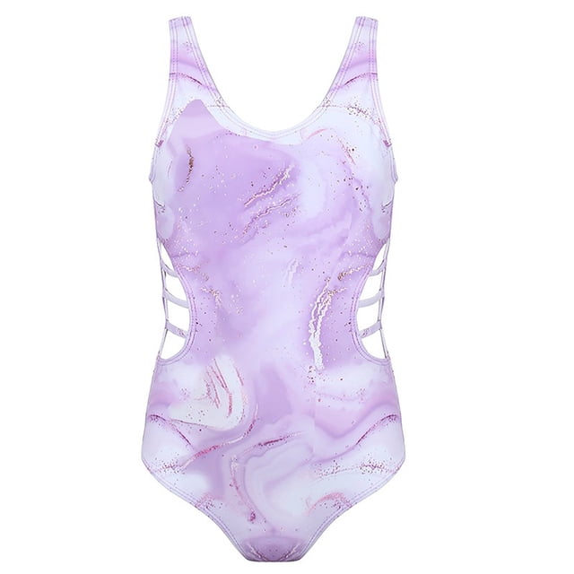 JTieacloth Surf Girls Daisy Beach Sport 1 Piece Swimsuit,Sizes 10 Years