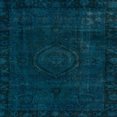 thumbnail image 1 of Ahgly Company Indoor Square Abstract Teal Green Persian Area Rugs, 4' Square, 1 of 6