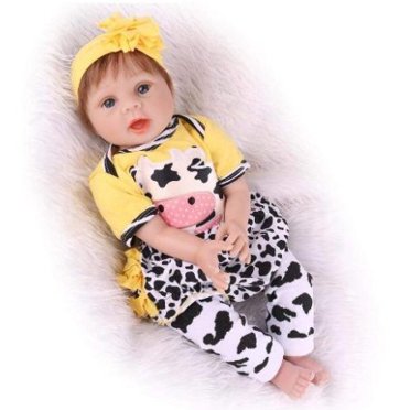 Baby Doll Reborn Doll Baby Doll Handmade Silicone Adorable Toy Doll for Toddler Girls Boys Kid's Gift Silicone Doll Christmas Gifts for Kids Surprise A12