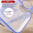 thumbnail image 4 of Ohufall Microwave Safe Airtight Food Storage Containers With Lids Plastic Preservation Box Set Refrigerator Heatable Lunch Containers, 4 of 8