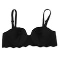 thumbnail image 3 of Timegard Seamless Bras for Women Adjustable Strap Full Support Comfort Breathable Push up Daily Bras, 3 of 6
