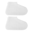 thumbnail image 2 of Couvre-chaussures, Surchaussures Imperméables de Couleur Blanche pour Extérieur pour Jour de Pluie, 2 of 8