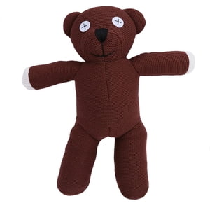 ORUYROP Mr.Bean Nounours mignons poupées animales peluche jouets farci bébé joli oreiller pour enfants enfants anniversaire Noël Cadeaux 35cm