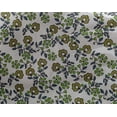 thumbnail image 5 of oneOone Georgette Viscose Olive Green Fabric Block Sewing Material Print Fabric By The Yard 42 Inch Wide, 5 of 5