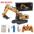 thumbnail image 1 of Alloy Engineering Vehicle Remote Control Excavator Bulldozer Dump Truck Electric Toys For Boys, 1 of 8