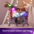 thumbnail image 4 of Unicorn Academy, Rainbow Light-up Wildstar with Lights, Sounds & Music for Ages 4 and up, 4 of 9