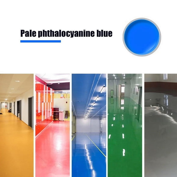 Floor Paint-Dry Slip Water-Based Floor Paint Nante Wind Paint Silk Epoxy Floor Paint Water-Based Garage 500ml