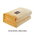 thumbnail image 3 of Dvkptbk Woolen Blanket Multifunctional Cover Blanket Napping Blanket Flannel Blanket Napping Blanket Breathable Premium Soft Comfortable Machine Washable Blanket for All Season Bedding, 3 of 6