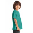 thumbnail image 3 of Hanes T-Shirt à Col Rond à Manches Courtes ComfortWash pour Garçons, G, Spanish Moss, 3 of 3