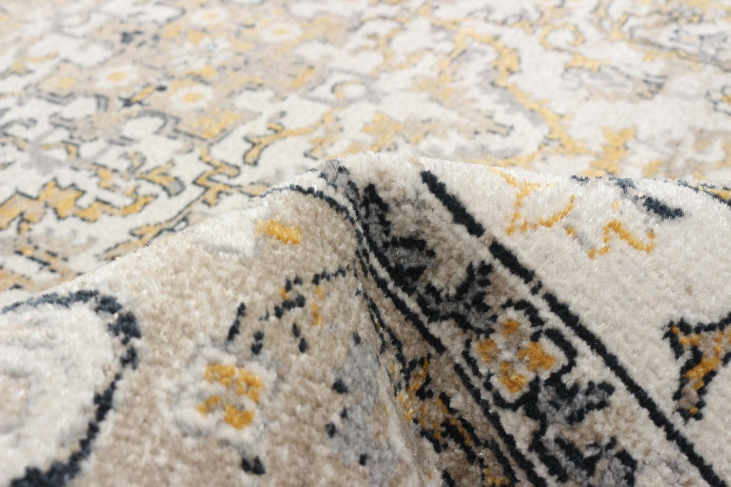 Tapis Lavable ECARPET Oriental pour Chambre, Salon, Chambre d'Enfant