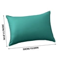 thumbnail image 3 of Todaioua Outdoor Lumbar Pillows Waterproof Pillow Covers 12x20 Inch Rustic Decorative Rectangle Solid Color Pillows with Wide Edge Cushion Cover for Patio Tent Garden Couch Balcony Spring Fall, 3 of 9