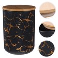 thumbnail image 4 of Tea Storage Jar Ceramic Candy Tea Container Sealed Simple Shaped Tea Holder with Lid, 4 of 5