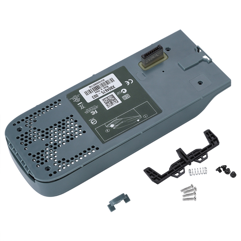 Domqga Étui Coque de Disque Dur, Couvercle de Disque Dur for XBOX 360, Coque de Remplacement pour Boîtier de Disque Dur, Couvercle de Disque Dur for XBOX 360