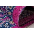 thumbnail image 3 of LaDole Rugs Lilac Blue Persian Area Rug, 7'10' x 10'5', Indoor/Outdoor, Stain Resistant, 3 of 6