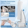 thumbnail image 4 of KIDSCOTER 300ML Water Flosser, 5 Modes 5 Tips,Detachable Tank, IPX7 Waterproof, White, 4 of 8
