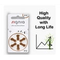 thumbnail image 3 of Signia Hearing Aid Battery Size 312, Pack of 30 Batteries, 3 of 4