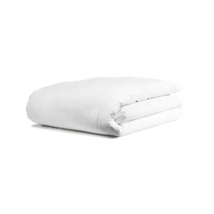 Linges de lit d'hôtel TC-300 Couverture de couettes de luxe en C-P de Sateen FLAP FULL Taille 82"x90" Blanc 1/Pack