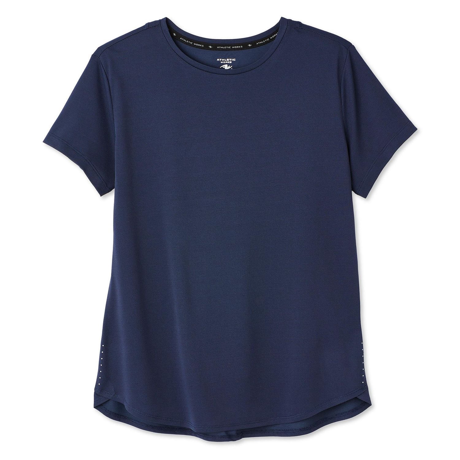 T-shirt à manches courtes Athletic Works pour femmes