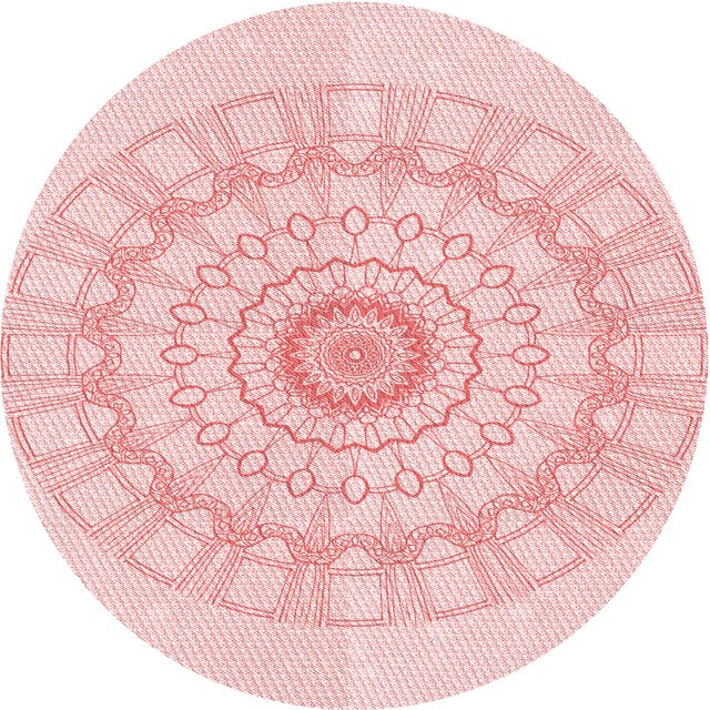 Ahgly Tapis d'Intérieur Lavable en Machine Carré Transitionnel Pastel Rouge Rose, 3 Pieds Carré