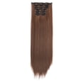 thumbnail image 1 of XZNGL Pinces à Cheveux Pinces pour Cheveux Pinces d'Extension de Cheveux Réelles en Remy Mode Cheveux Longue Pince dans Extensions de Cheveux Tête Complète Perruque Droite, 1 of 1