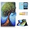 thumbnail image 3 of Folio Cover for Fire HD 8, Techcircle Slim Fit Stand Smart Protective Leather Case with Sleep/Wake Function, for All-New Amazon Fire HD 8" Tablet (8th / 7th / 6th Generation), Abstract Tree, 3 of 4