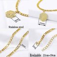 thumbnail image 3 of Initial Anklets for Women Charm Link Jewelry Anklet Bracelet for Teen Girls Alphabet（R）, 3 of 5