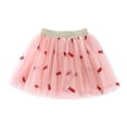 thumbnail image 1 of Birdeem Toddler Girls Cute Party Dance Solid Color Embroidery Net Yarn Tulle Princess Dress Skirt, 1 of 4