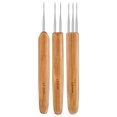 thumbnail image 1 of Ramiter Braid Crochet Hair Extension Crochet Wool Crochet 0.5mm0.75mm Braid Handle Crochet Tool Set Knitting compatible with Machines 40 Needle, 1 of 4