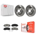 thumbnail image 1 of Transit Auto Front Disc Brake Rotors and Semi-Metallic Pads Kit for Car Mitsubishi Eclipse Galant K8S-100482, 1 of 11