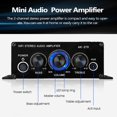 thumbnail image 4 of Audio Stereo Amplifier AMP Power Speakers for 2v computer player led Desktops Car Ceiling Wall Home, 4 of 9