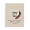 thumbnail image 1 of Heart Shaped Acrylic Scripture Souvenir, Friend Always Love Each Other Inspirational Gift, Friendship Keepsake with Greeting Card, White Decorative Heart Ornament for Home Or Office, 1 of 6