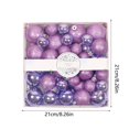 thumbnail image 2 of Colorful Christmas Light Powder 44PCS Pendants Christmas Tree Decoration Scene Layout Party Decorations for Women College Graduation Party Decorations 2022 Party Party Dress Party Decorations, 2 of 2
