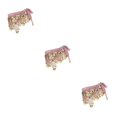 thumbnail image 1 of Thinsony Beautiful Belly Dance Waist Chain Intricate Pink 3Set, 1 of 1