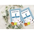 thumbnail image 4 of Darling Souvenir White Birthday Invitation Card 28 Pcs Fill or Write In Blank Invites Printable Party Supplies 5 x 7 Inches, 4 of 5