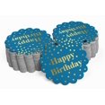 thumbnail image 2 of Inkdotpot 50 Pack Real Gold Foil Paper Tags Happy Birthday Favor Hang Tags, 2 of 6
